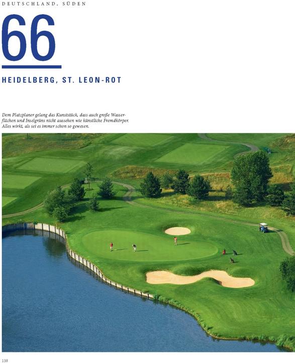 Produktbild Die 100 besten Golfplätze in Deutschland und Österreich (Deutsch, Rainer Schillings, 2016)