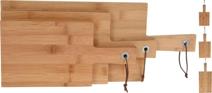 Produktbild Natura Punto Küchenbretter Set Bambus, 3er Set