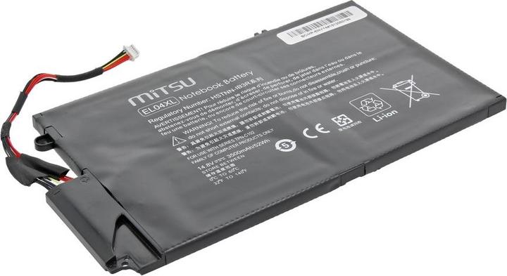 Actual product image Mitsu BATTERY BC/HP-ENVY4 (HP 3200 MAH 48 WH) - Battery (4 Cells, 3500 mAh)