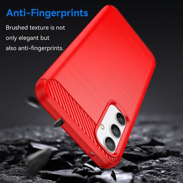 Actual product image König Design Case Mobile Protection for Google Motorola Samsung Xiaomi Case Cover Carbon Optics (Samsung Galaxy A34 5G)