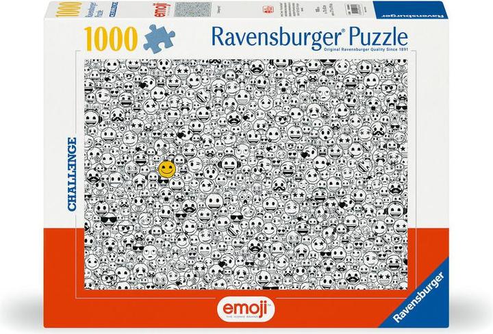 Image du produit Ravensburger Puzzle 12000606 - Emoji Challenge - 1000 pièces de puzzle Emoji pour adultes et enfants (1000 pièces)