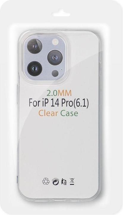 Produktbild OEM Back panel cover CLEAR case 2 mm BOX for IPHONE 16 Pro Max transparent (Apple iPhone 16 Pro Max)