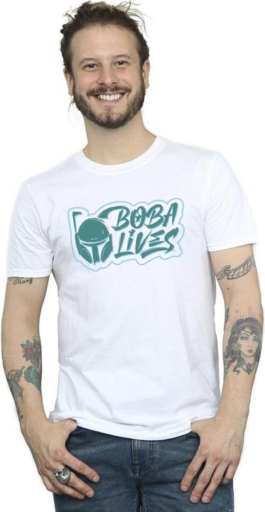 Produktbild Star Wars The Book Of Boba Fett Lives Chest TShirt (L)