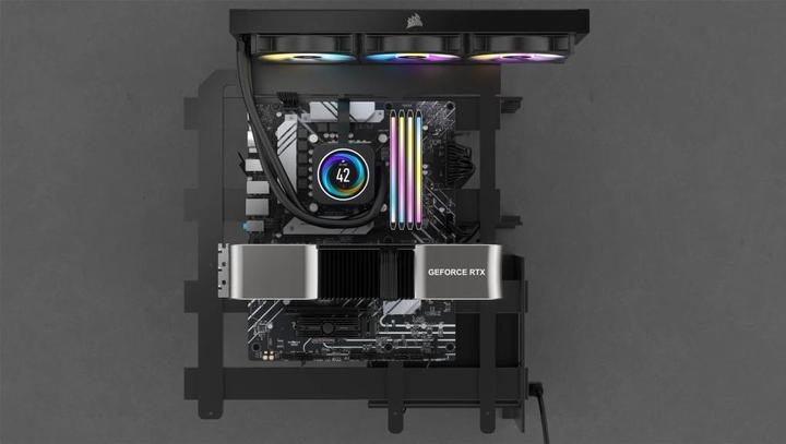 Image du produit Corsair Dominator Titanium (2 x 24 Go, 7200 MHz, RAM DDR5, DIMM)