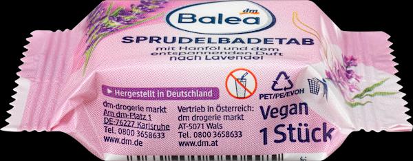 Produktbild dm Balea Sprudel Badetabs Wellness 3fach