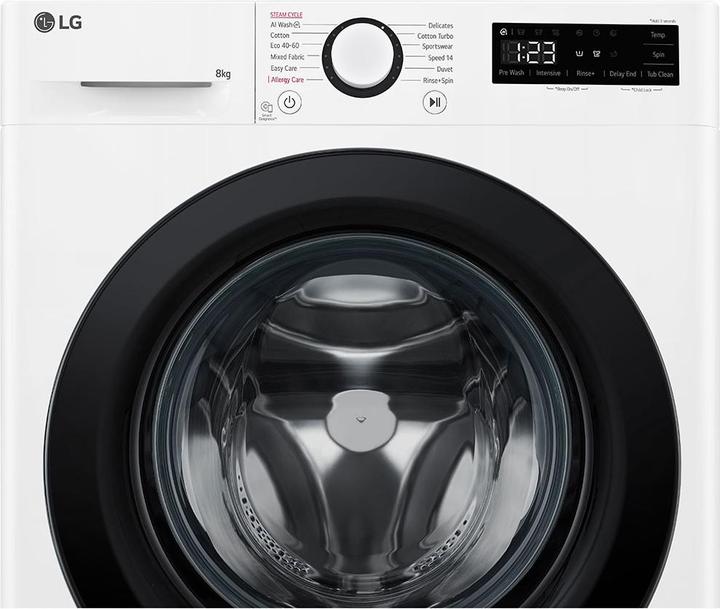 Actual product image LG Washing Maschine F2wr508sbw (8 kg, Left)