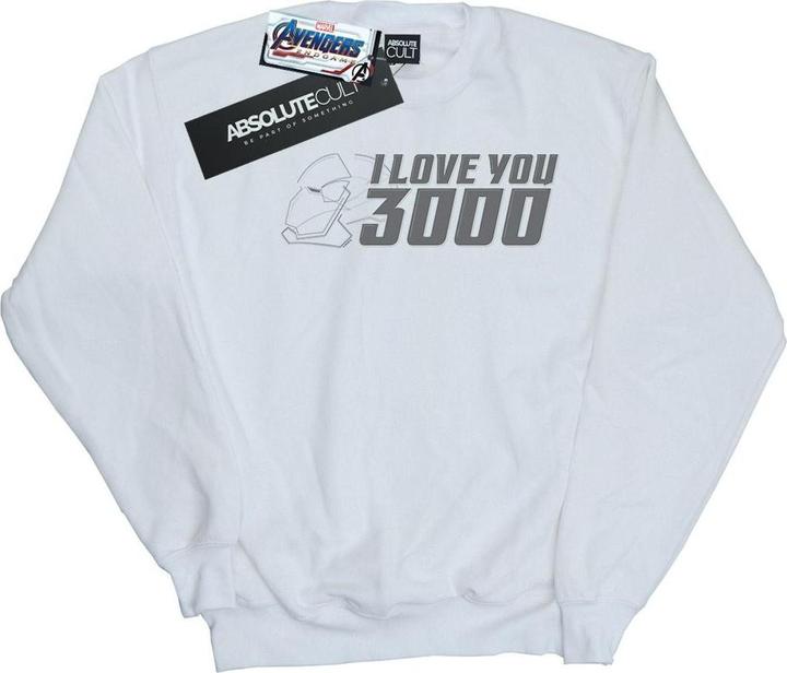 Avengers Endgame I Love You 3000 Helmet Sweatshirt