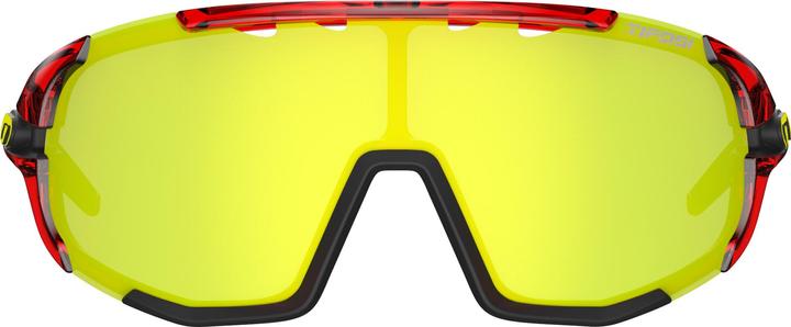Actual product image Tifosi Sledge Sports Glasses-crystal red (Black, Red, Black, Red)