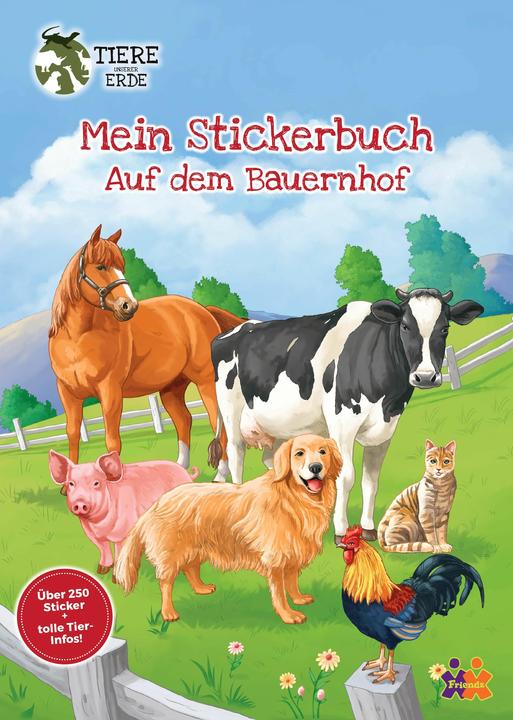 Immagine prodotto Animali della nostra terra. Il mio libro degli adesivi. Fattoria
