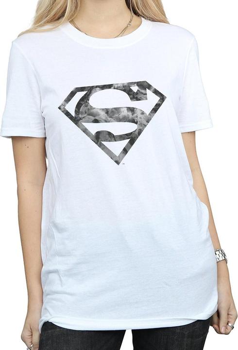 Immagine prodotto Superman Marble Logo Maglietta Ampia Donna (L)