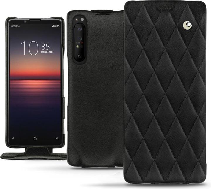 Actual product image Noreve Leather cover vertical (Sony Xperia 1 II)