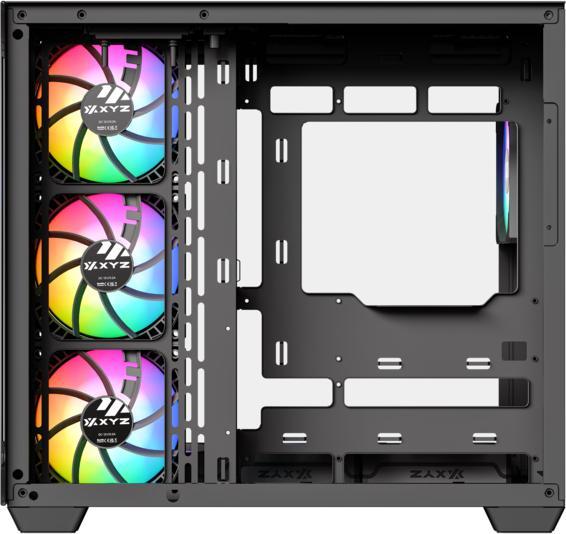 Actual product image xyz X-CS-TESSERACTX-B (mATX, ATX, ITX)