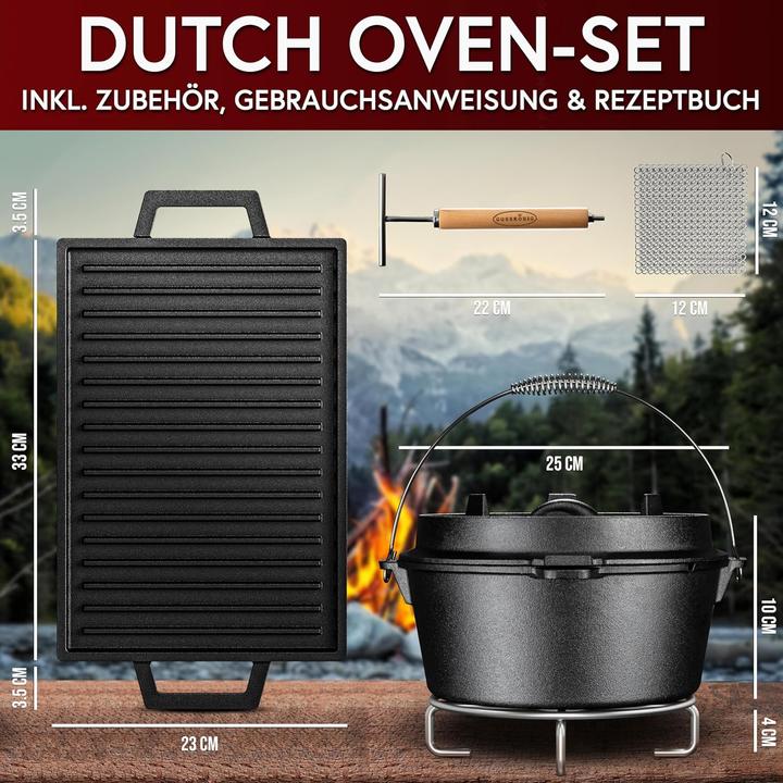 Produktbild Gusskönig Dutch Oven Set