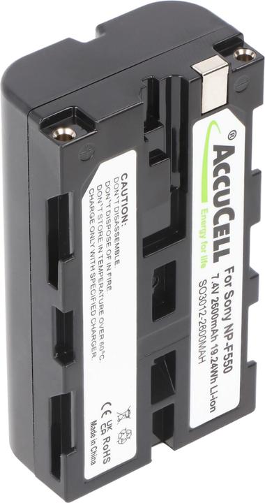 Immagine prodotto AccuCell Batteria Sony NP-F550, NPF530, NPF330 (Accumulatore di carica elettrica)