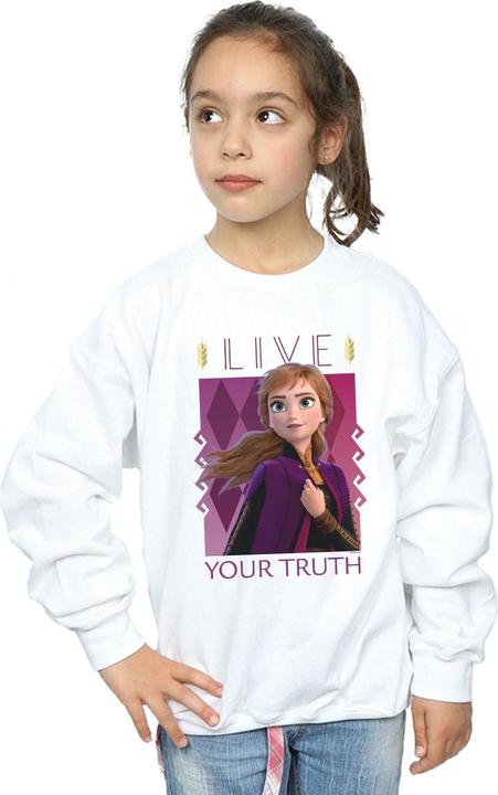 Immagine prodotto Disney Frozen 2 Anna Live Your Truth Felpa Ragazze (152, 158)
