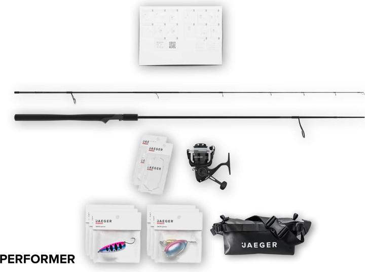 Image du produit Jaeger Trout Go Kit - Combo De Démarrage Pour La Truite (Tige ronde)