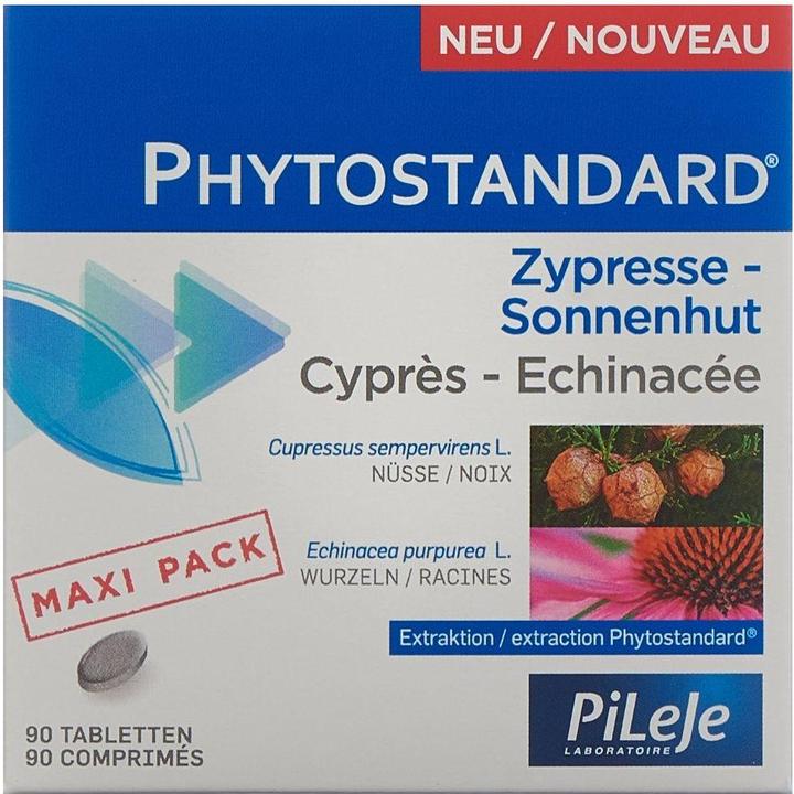 Produktbild Phytostandarts Zypresse - Sonnenhut Tabl (90 Stück, Tabletten, 880 g)