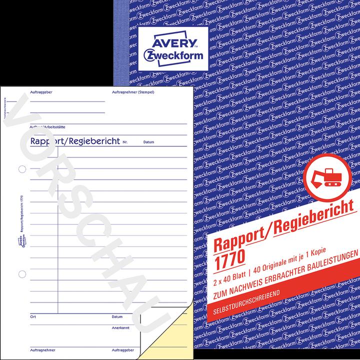 Actual product image Avery Report/Director's Report (40 x)