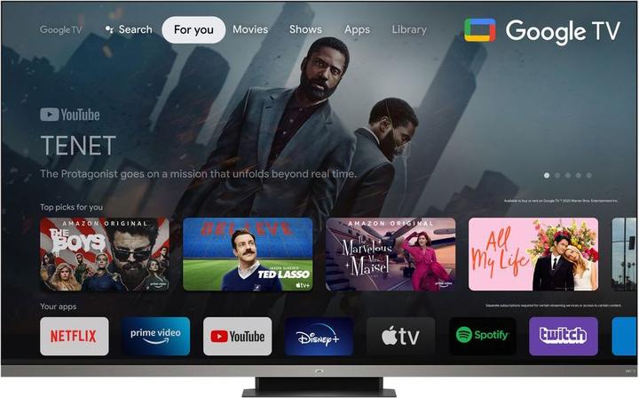 Productafbeelding TCL 65C935 (65", C935, QLED, 4K, 2022)
