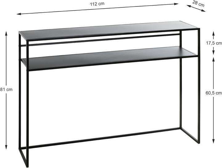 Actual product image HAKU Möbel Console (112 x 28 x 81 cm)