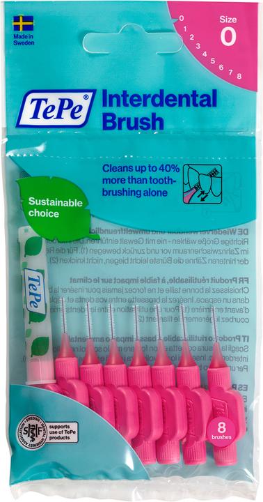Produktbild TePe Interdentalbürsten Original Pink ISO 0 (0.40 mm)