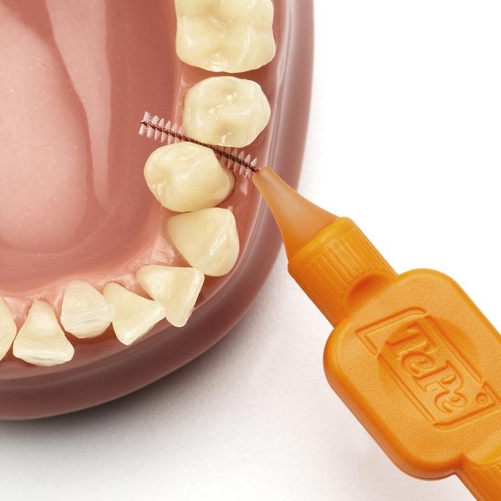 Actual product image TePe Interdentalbürsten Original Orange ISO 1 (8 x, 0.45 mm)