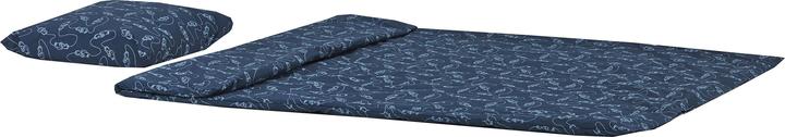 Hoppekids CARS Kinderbettwäsche 140x200cm und 63x60cm, ORION BLUE