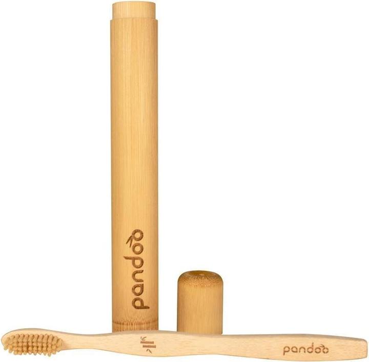 Image du produit Pandoo Étui à brosse à dents marron, 21,3 cm (Étui pour brosse à dents)