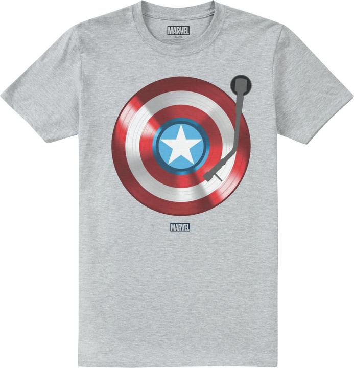Captain America Record TShirt