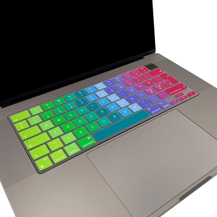 Produktbild Philbert Design KB Cover MacBook Pro/Air 13-14-16’’ 2021-2022 Rainbow Nordic