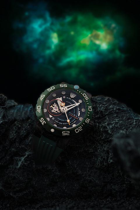 Actual product image Nubeo NB-6085-04 Men's watch Opportunity Automatic Limited 48mm 30ATM (Diving watch, 48 mm)