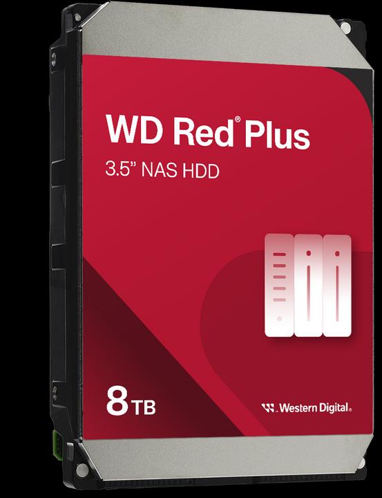 Image du produit WD Red Plus (8 To, 3.5", CMR)