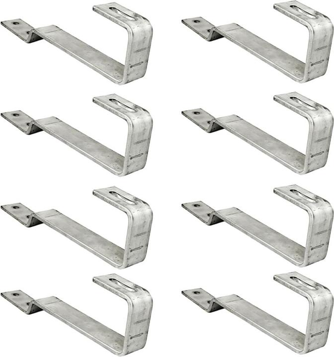 Immagine prodotto Offgridtec Set di fissaggio per 2 moduli solari - per tegole lisce per moduli solari con altezza telaio di 40