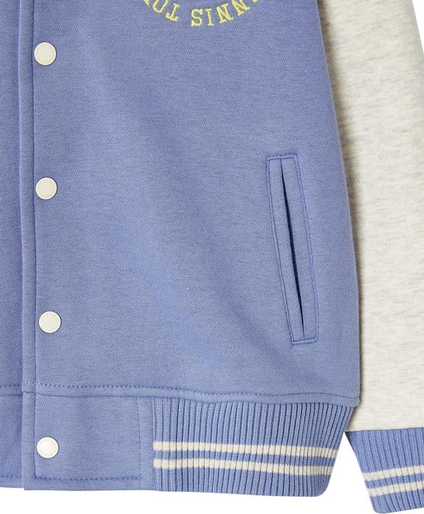 Produktbild Vertbaudet Jungen Kapuzensweatjacke im College-Style mit Recycling-Polyester (110)