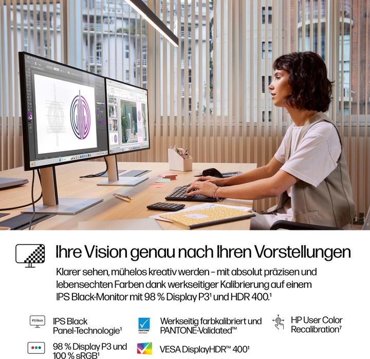 Produktbild HP 727pu Docking Display (2560 x 1440 Pixel, 27")