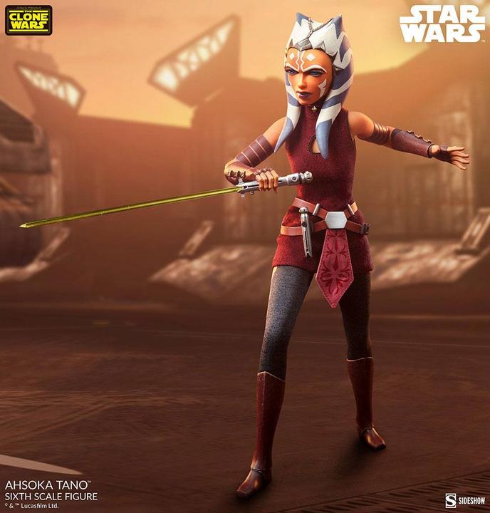 Image du produit Sideshow Star Wars The Clone Wars figurine 1/6 Ahsoka Tano 27 cm