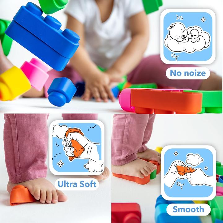 Produktbild Montessori 81 weiche Blöcke, Montessori-Spielzeug, Lernspielzeug ® by Far far land