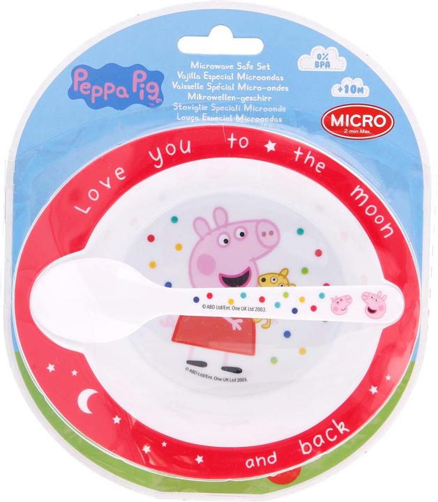 Peppa Pig Love You - Geschirr-Set