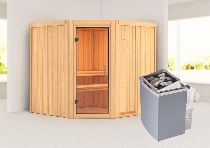 Actual product image Karibu Jarin without roof rim (9 KW internal control)