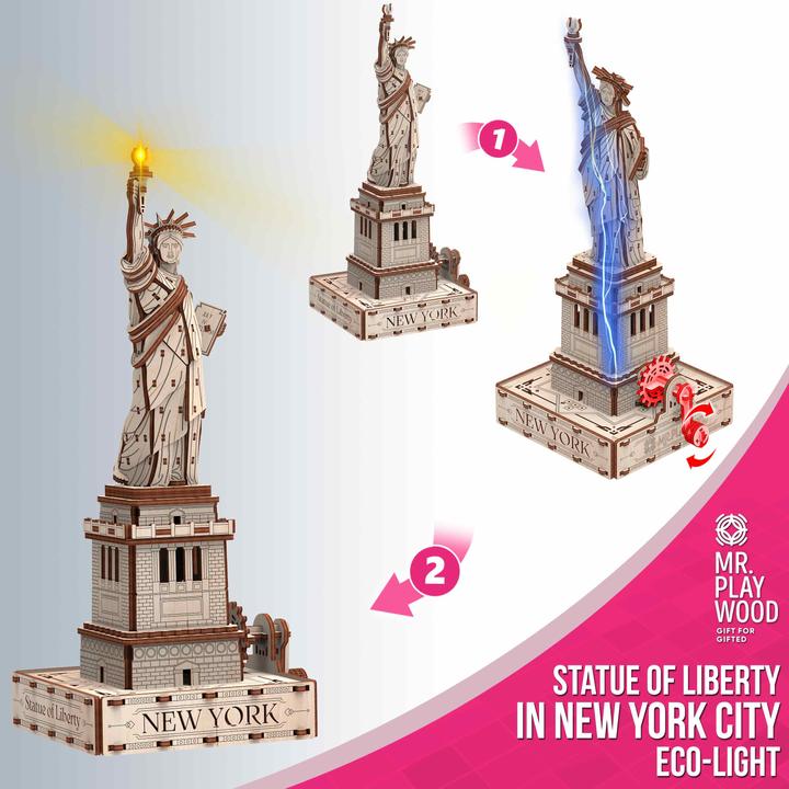 Produktbild Mr Playwood Mr. Playwood: Statue of Liberty - Ecolight