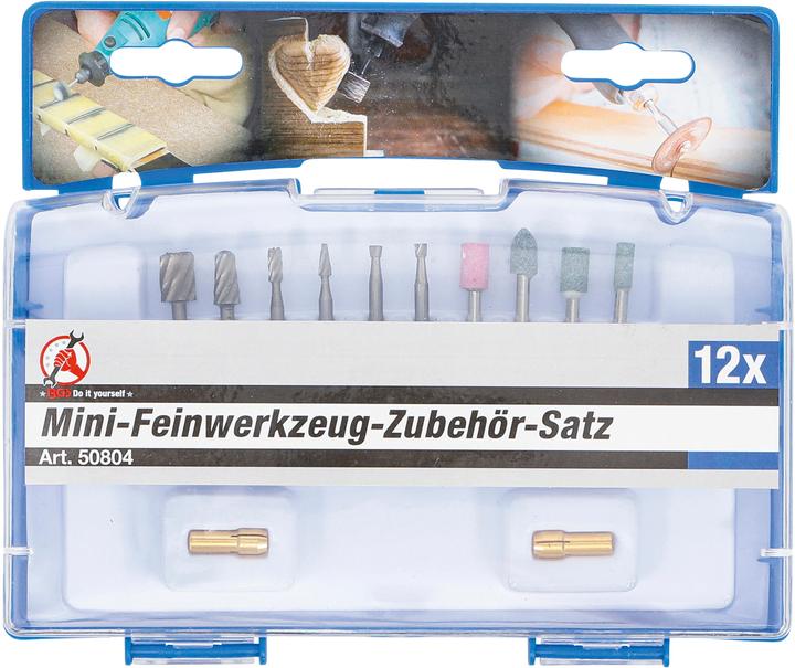 Image du produit BGS Jeu d’accessoires pour mini-outil de précision 12 pièces (3 mm)
