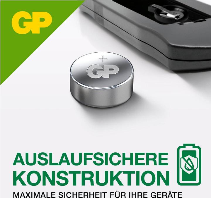 Actual product image GP Batteries Battery A76 (LR44) - 5 pieces (5 pcs., LR44, 105 mAh)