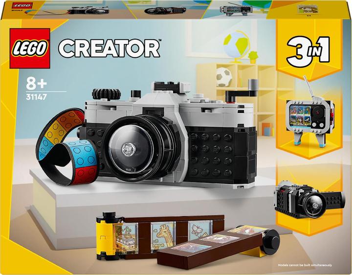 Immagine prodotto LEGO Fotocamera retrò (31147, LEGO Creator 3-in-1)
