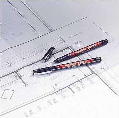 Produktbild Edding 1800 (Black, 1 x)