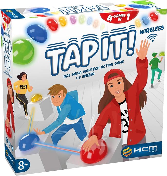 Image du produit HCM Kinzel HCM55153 - Tap It, Jeu pour enfants, pour 1-8 joueurs, âgés de 6 ans et plus (Allemand)
