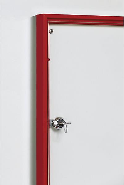 Image du produit kaiserkraft Vitrine pour l'intérieur (Tableau magnétique, 72,5 x 70 cm)