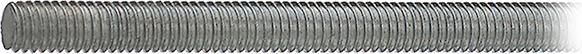 Actual product image Bossard Gevindstang M6 A2 - DIN 975 gevindstaenger a 1m rustfri A2 1stk (1 Screws per piece)