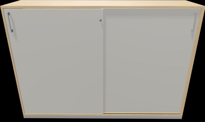 Actual product image Narbutas Choice sliding door cabinet (160 x 40 x 111.5 cm)