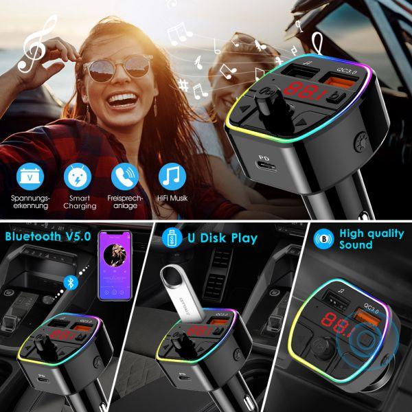 Produktbild Maxtrack FM Bluetooth Freisprechanlage