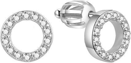 Produktbild Beneto Silver shimmering earrings AGUP1461S